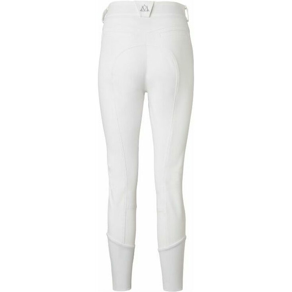 Mountain Horse Womens Diana Full Seat Imitation Leather Riding Breeches 053320 - White